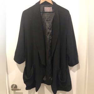 Seven7 Oversized Open Blazer SZ 3X